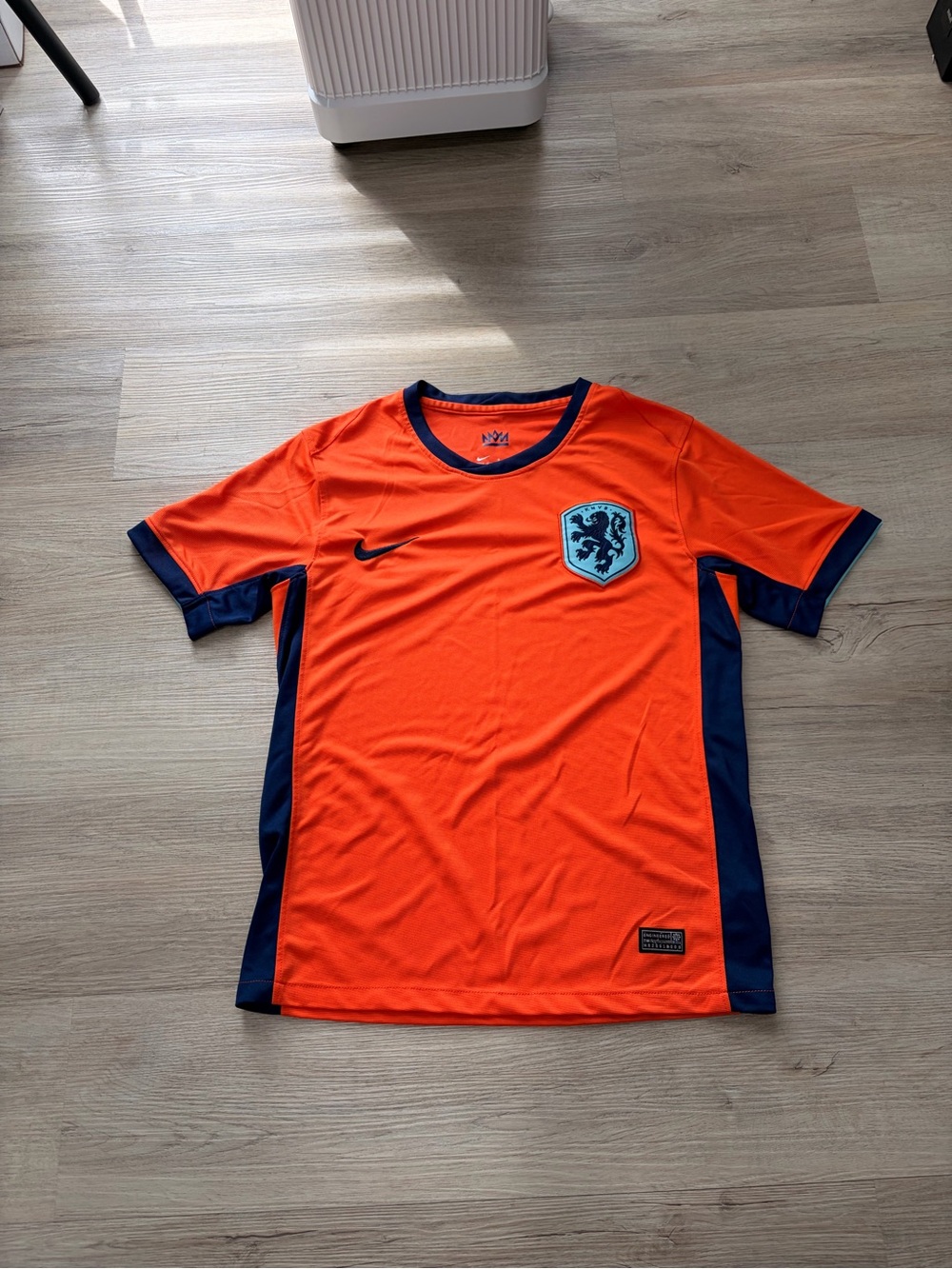 2024 Euros Nike Orange Netherlands Football Jersey
